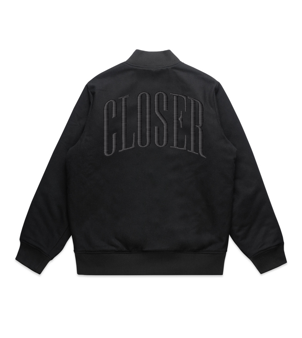 Limited Edition Closers Only Suede Bomber Jacket (Only 24 Made)